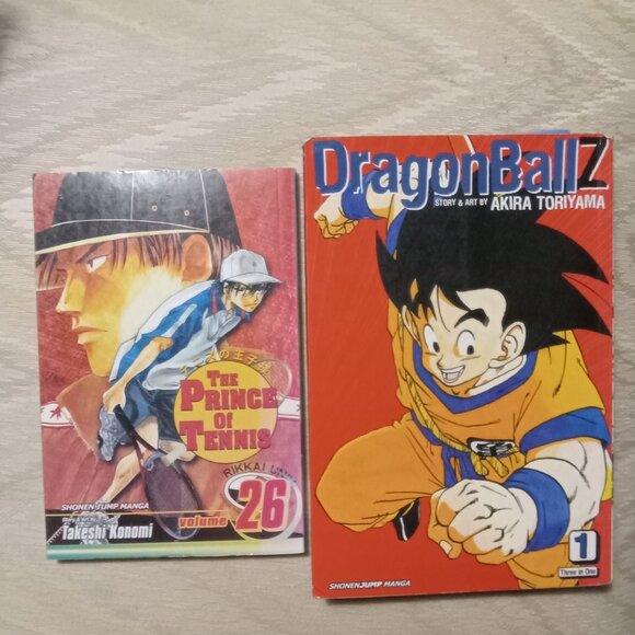 2 Manga Anime Books DBZ and Prince of Tennis - Picture 1 of 5